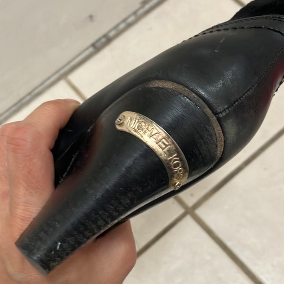 Michael Kors Sherpa leather Heeled western boots - Picture 5 of 8